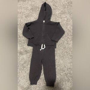 Knit sweater and matching pants